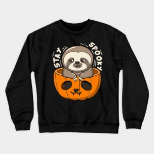 Stay Spooky Sloth Crewneck Sweatshirt